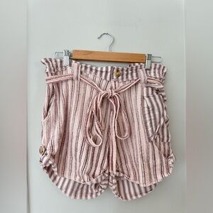 FP Striped Pink Shorts